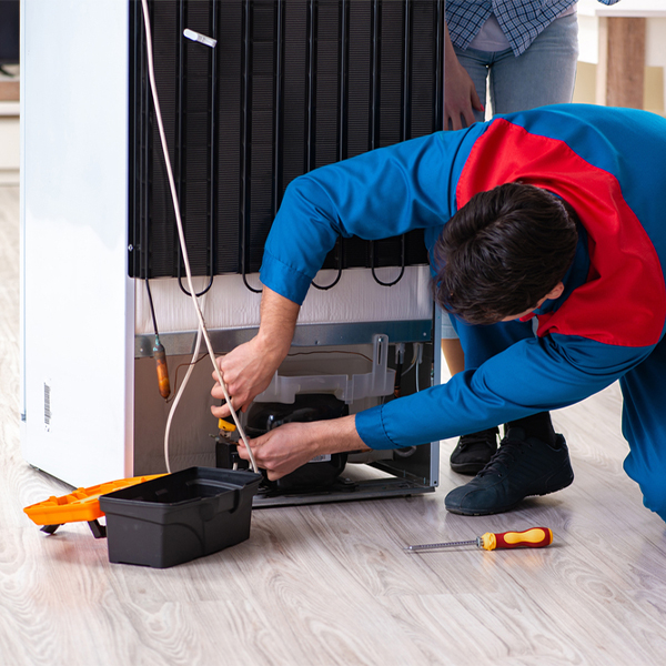 how much do you charge for refrigerator repair services in Redlands CO